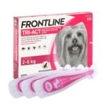 Frontline Tri-Act XS kutya 2-5 kg a.u.v. 3x