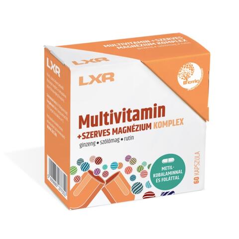 LXR Multivitamin+Szerves Mg Komplex 60x