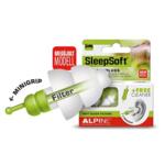 ALPINE Sleepsoft Minigrip füldugó szűrővel 1pár